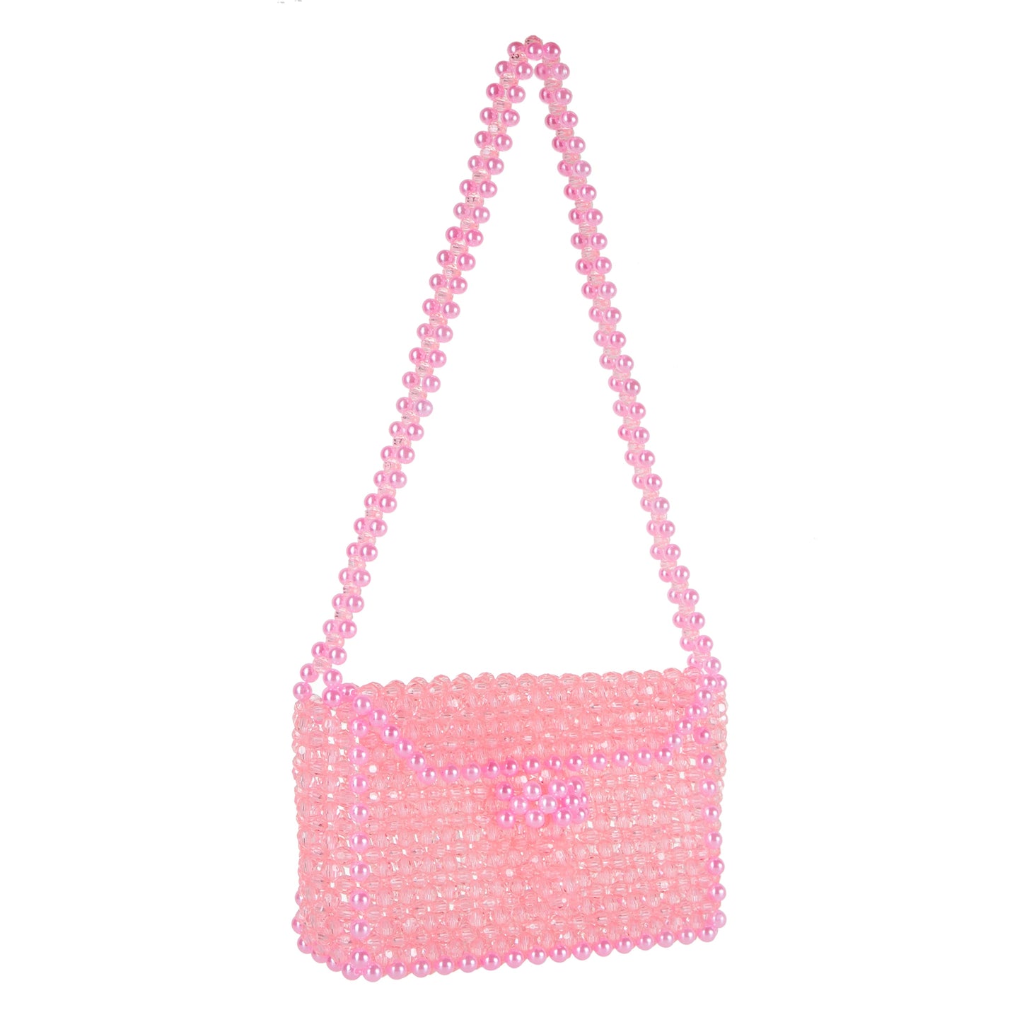 Pink Diamond Bead Shoulderbag