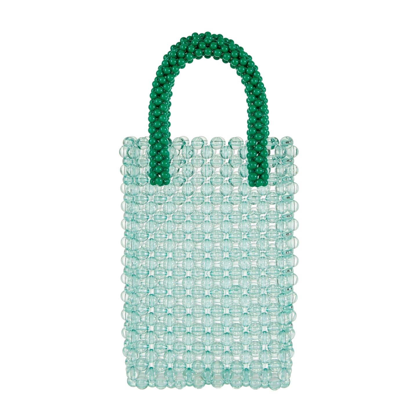 Green Top-Handle Clutch