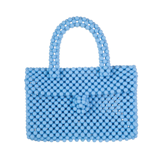 Macaron Blue Message Bag