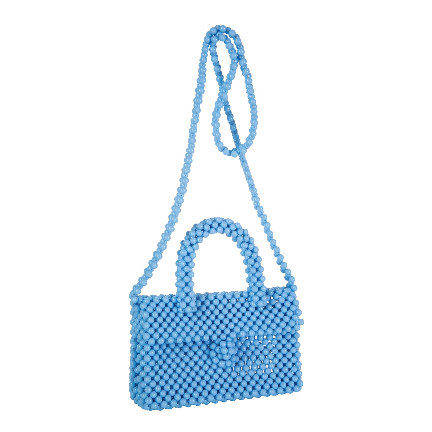 Macaron Blue Message Bag