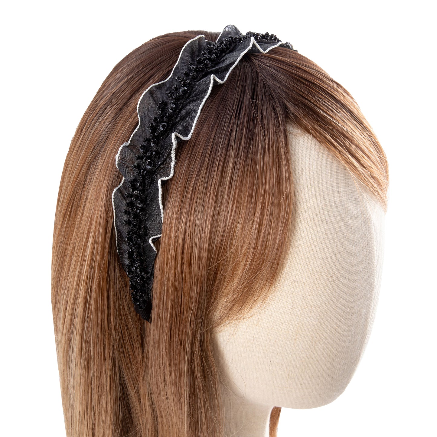 Lace Rhinestone Hairband