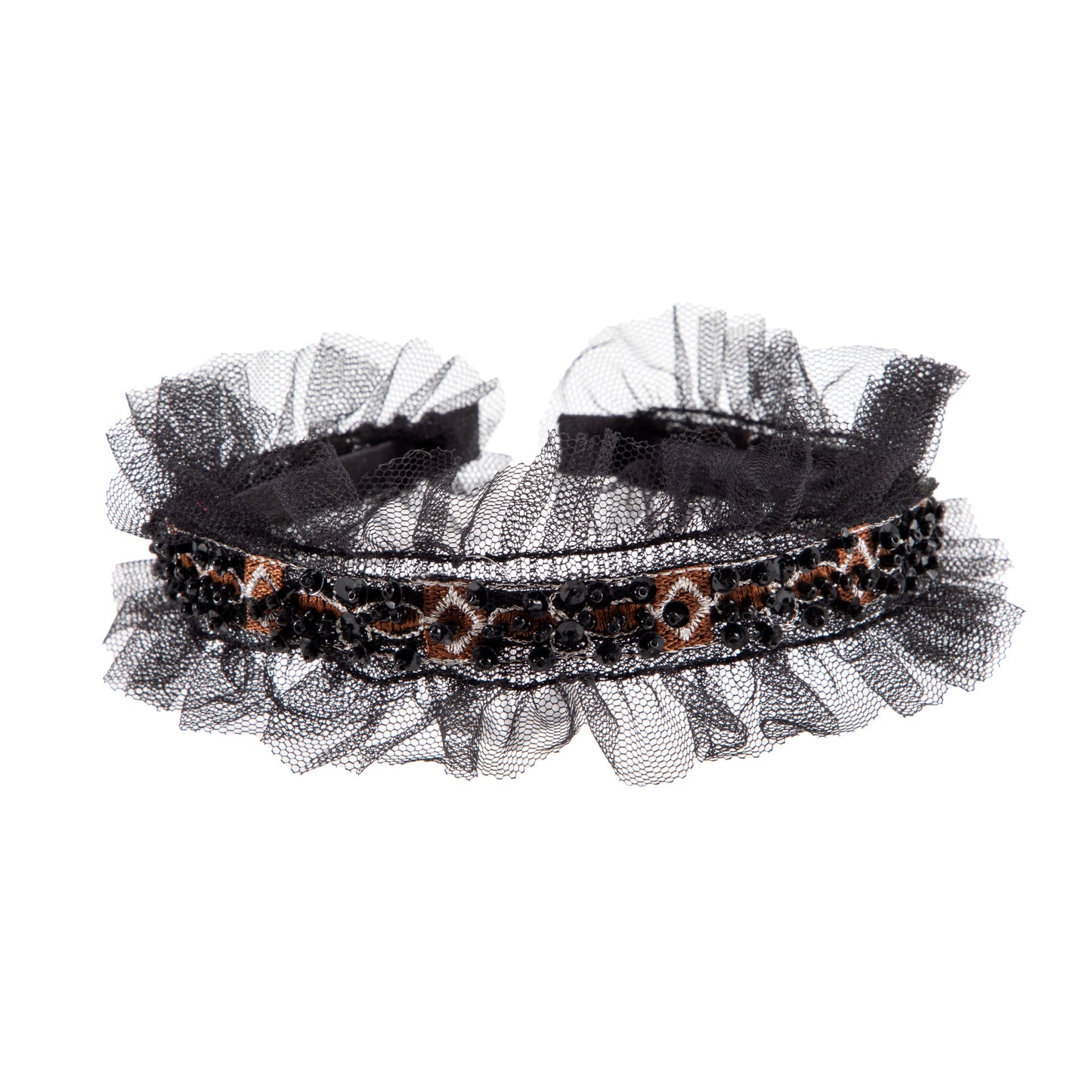 Lace Rhinestone Hairband