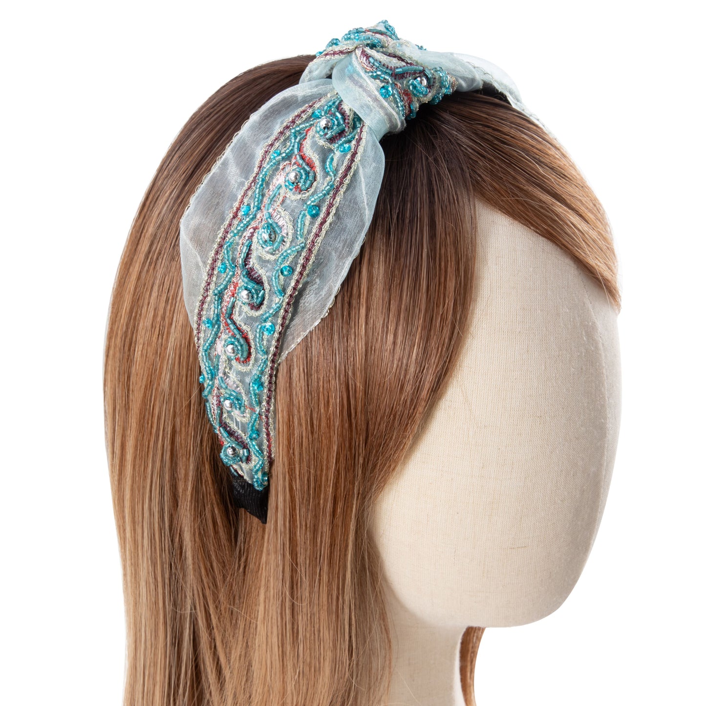 Vintage Lace Beaded Hairband