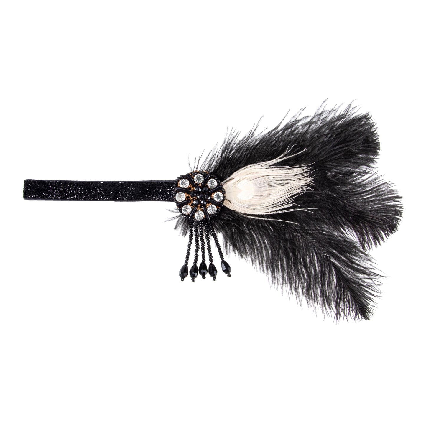 Indian Feather Rhinestone