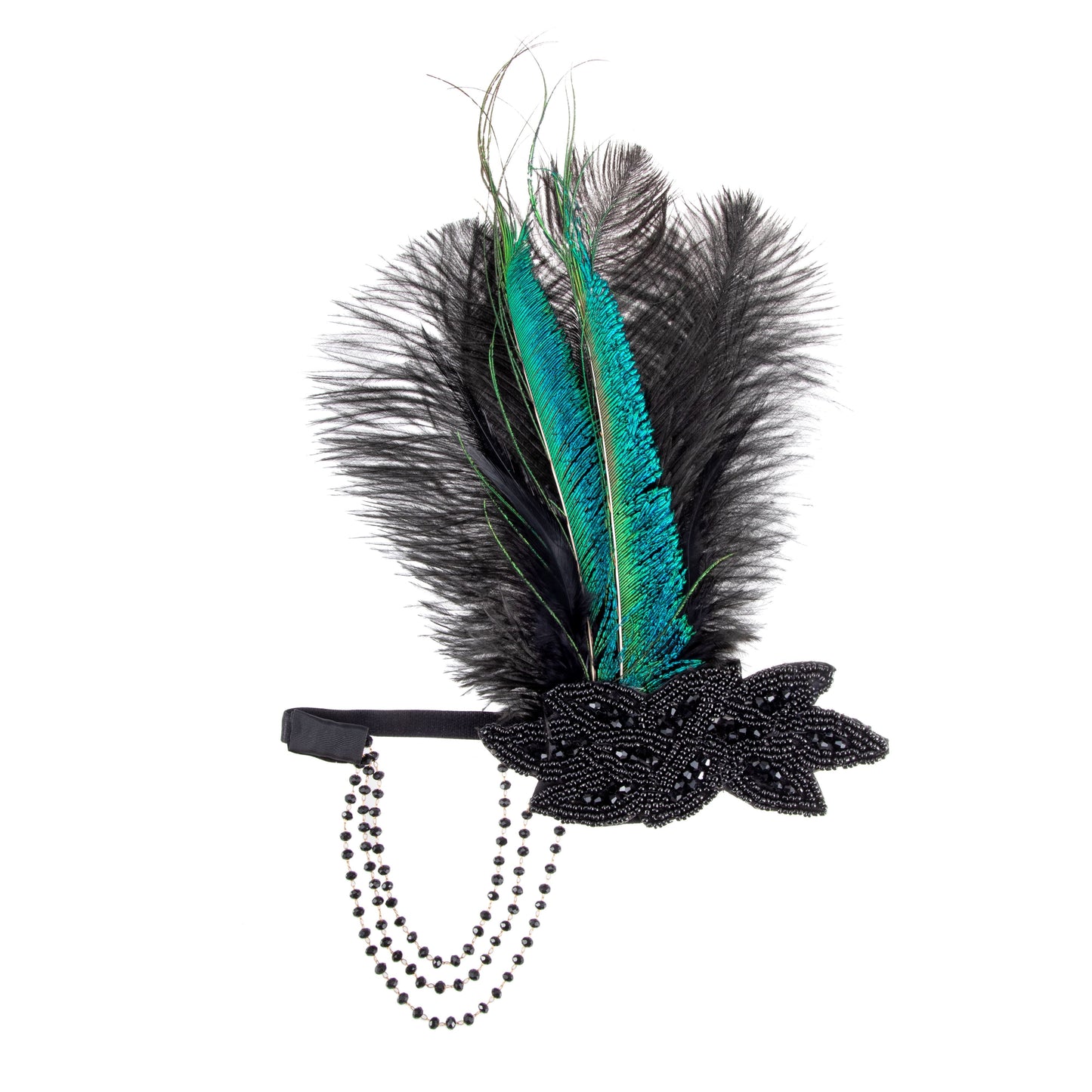 Indian Feather Rhinestone