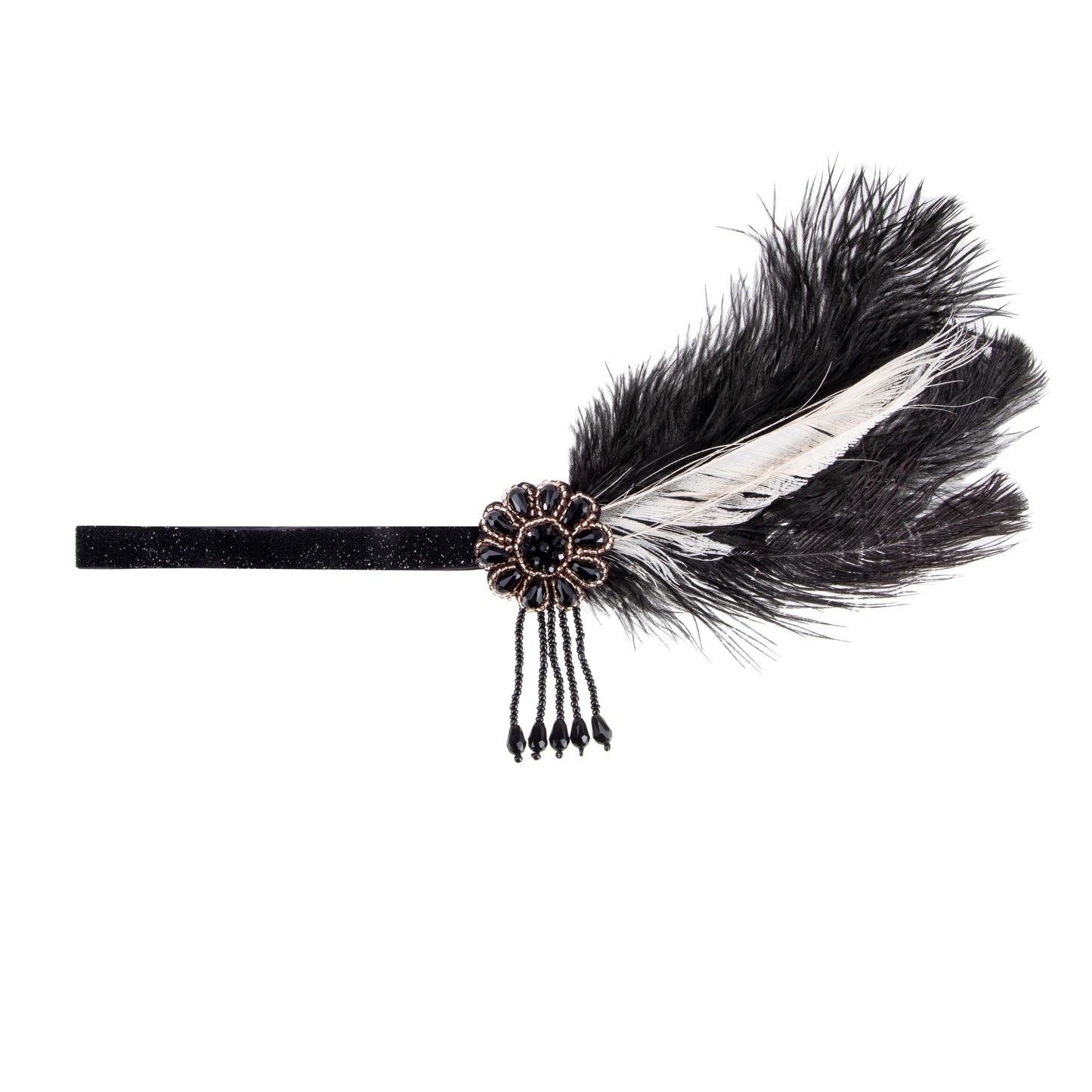 Indian Feather Rhinestone