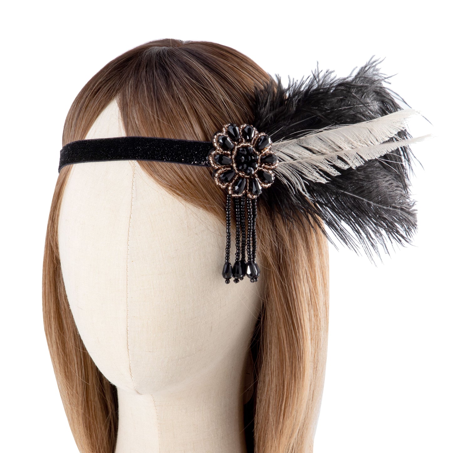 Indian Feather Rhinestone