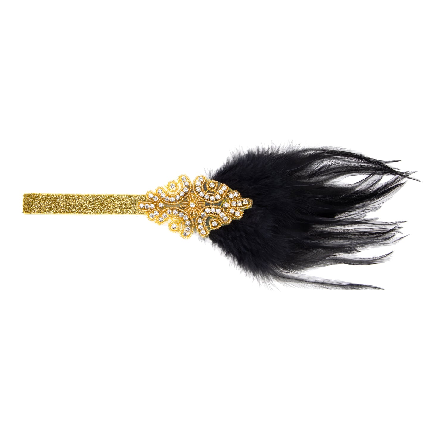 Indian Feather Rhinestone