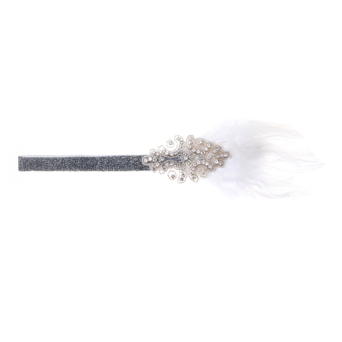 Indian Feather Rhinestone