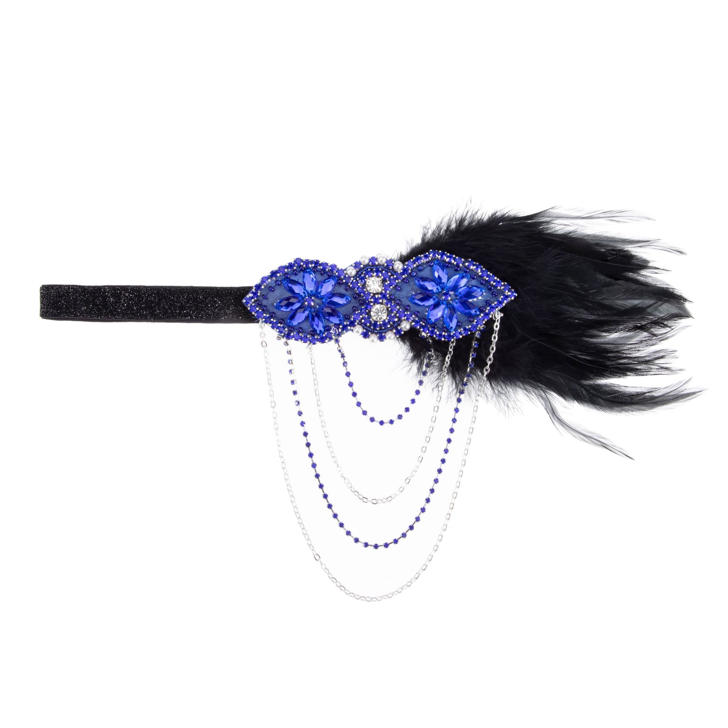 Indian Feather Rhinestone