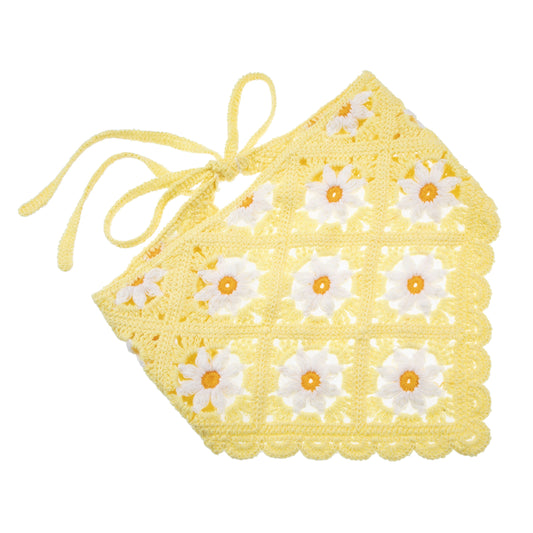 Yellow Daisy Headscarf