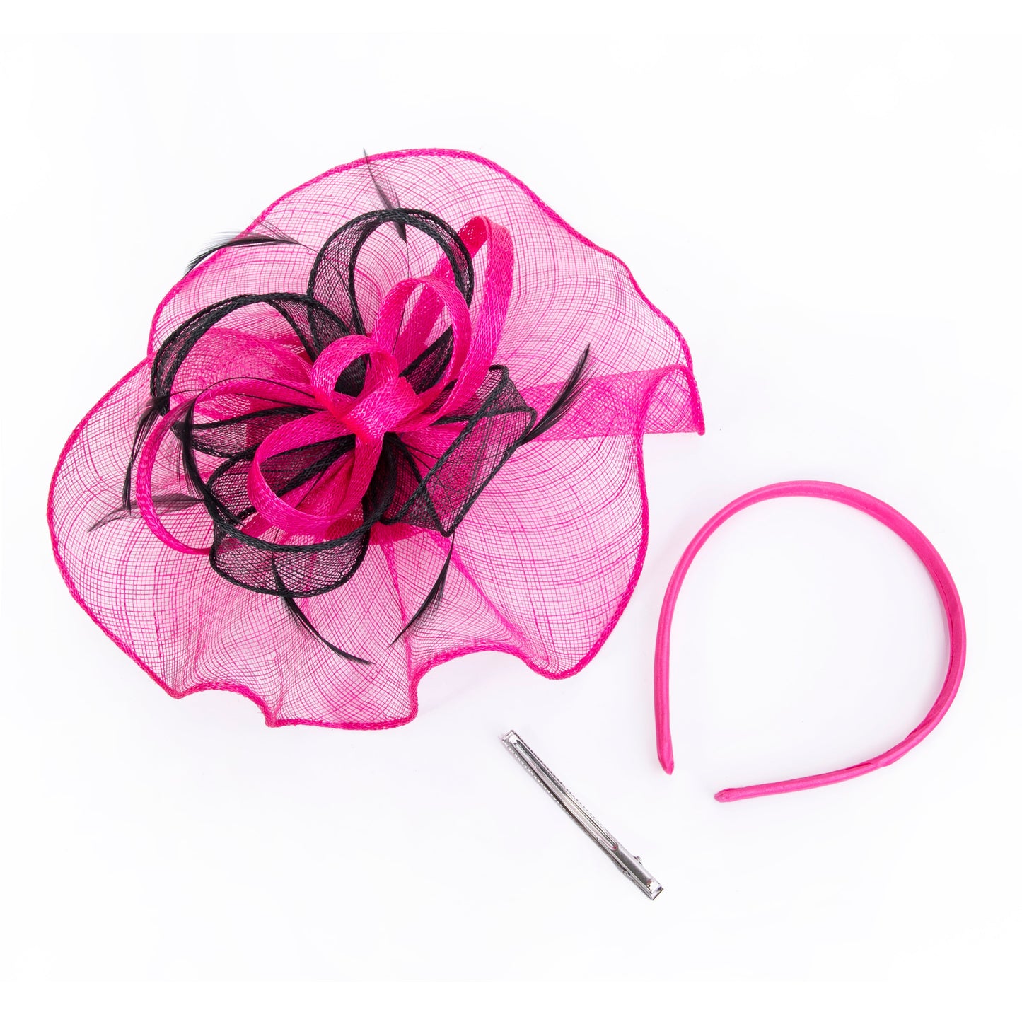 Elegant Floral Hat Fascinator