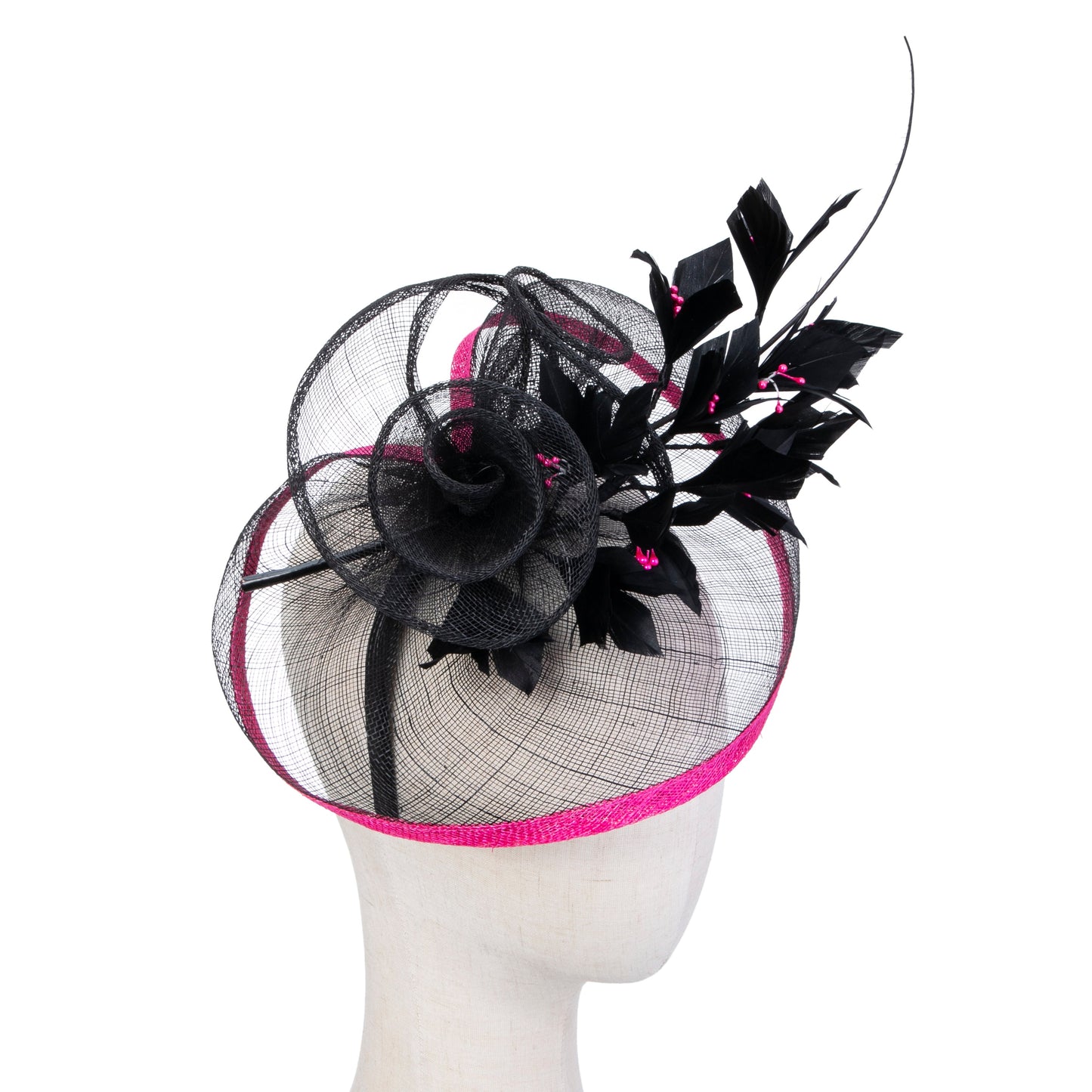 Elegant Floral Hat Fascinator