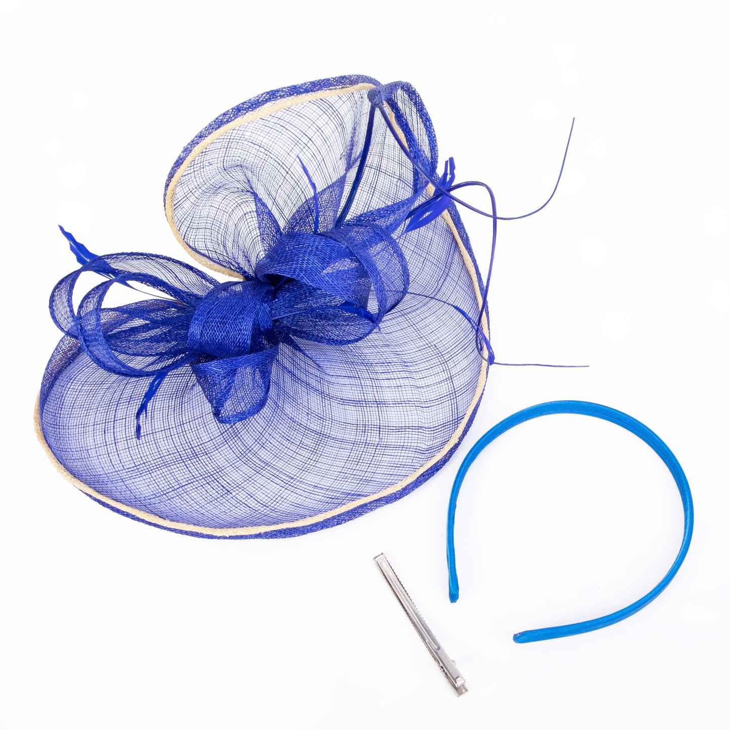 Elegant Floral Hat Fascinator