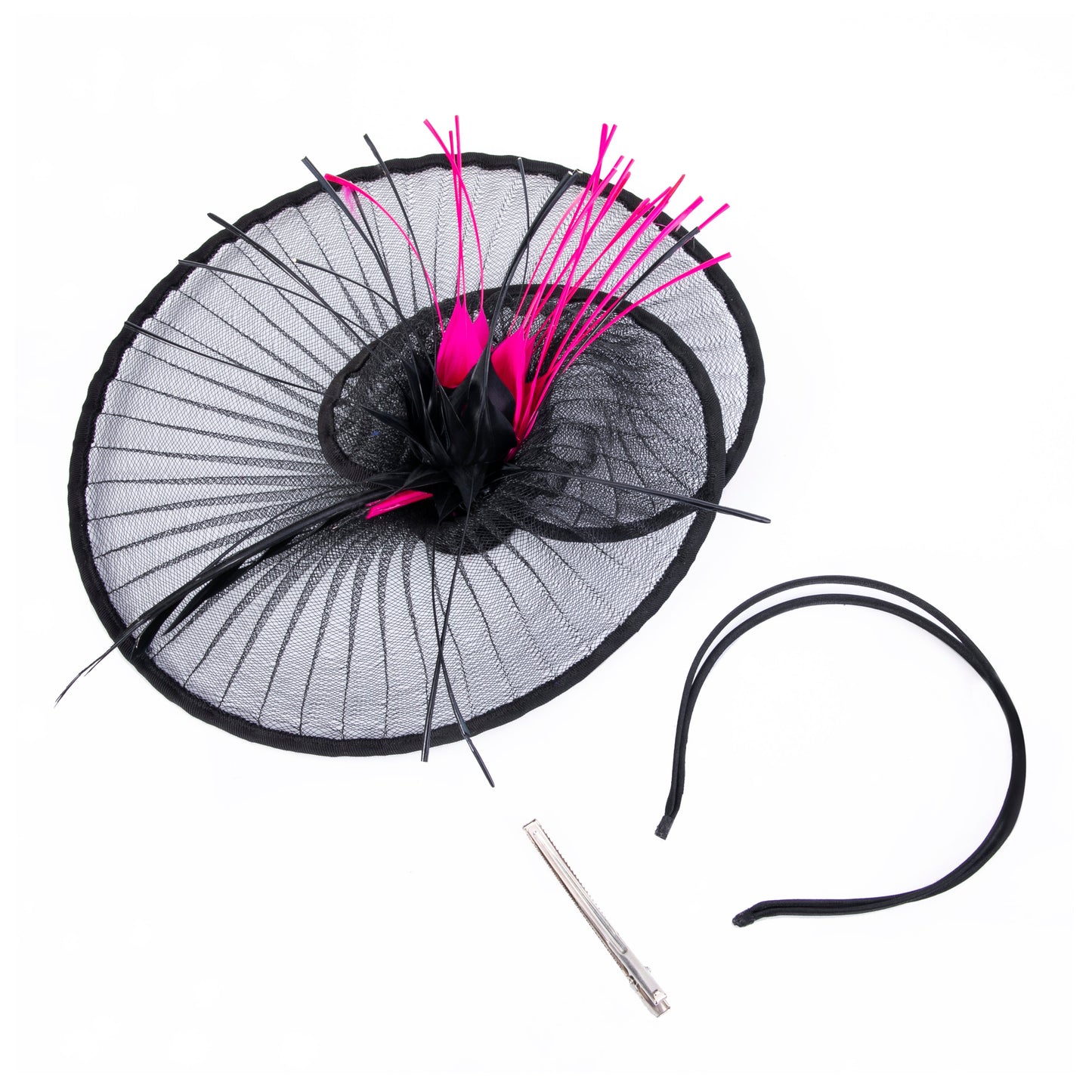 Elegant Floral Hat Fascinator