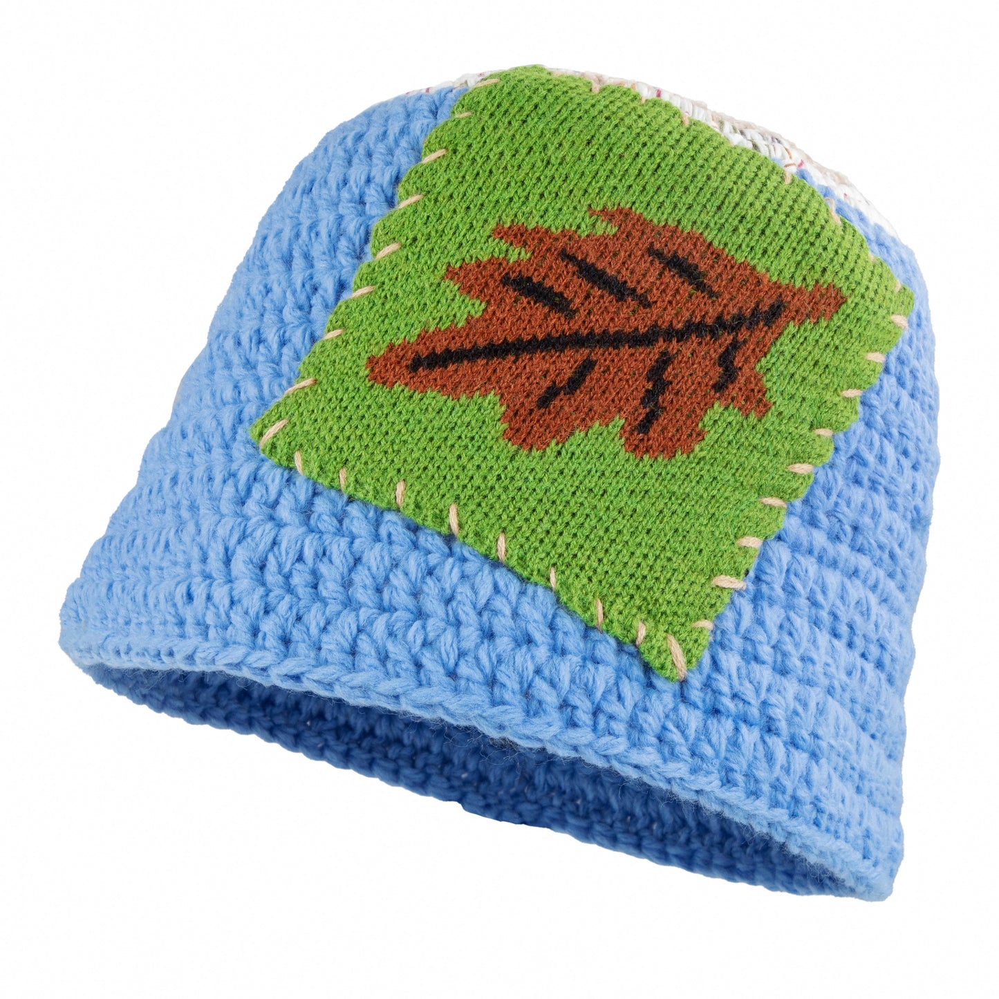 Patchwork Leaf Hat