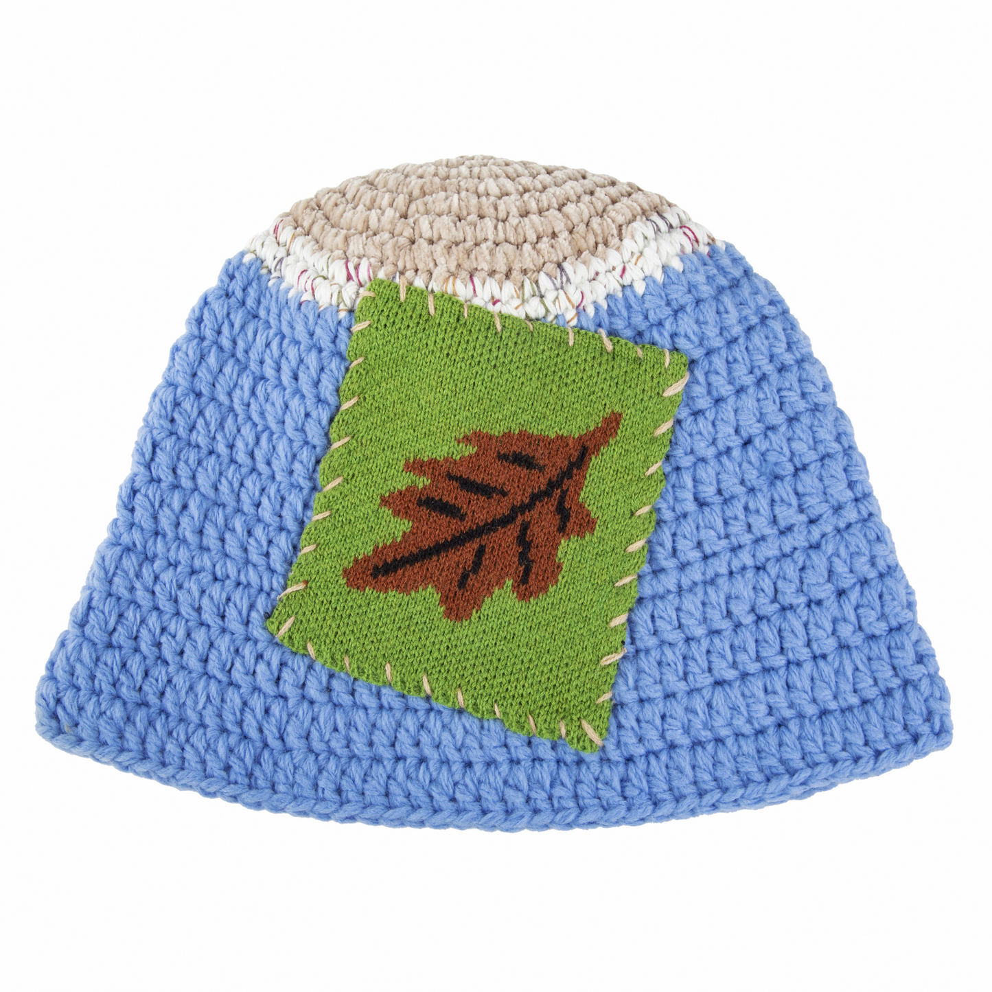 Patchwork Leaf Hat