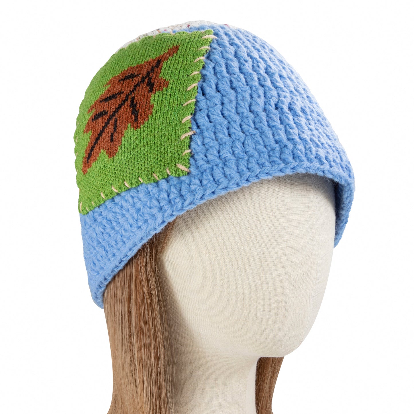 Patchwork Leaf Hat