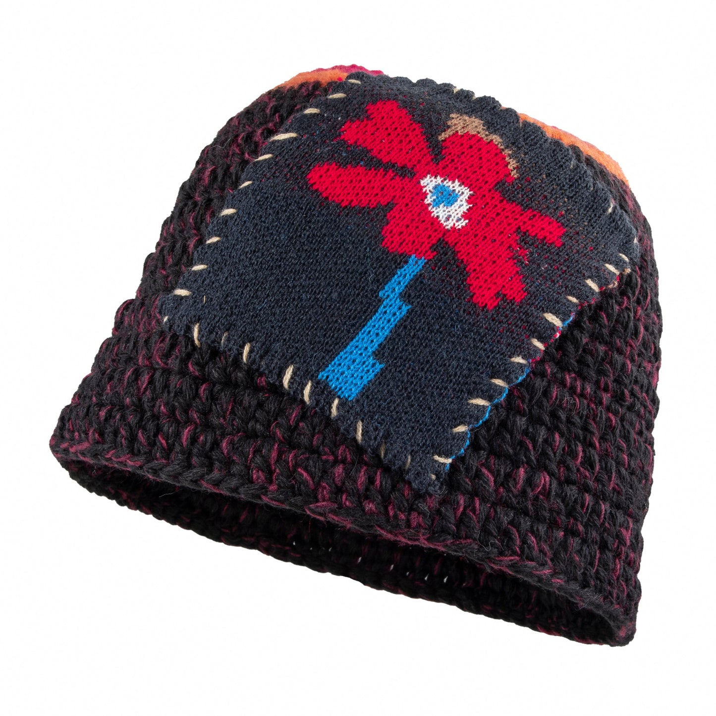 Patchwork Floral Hat