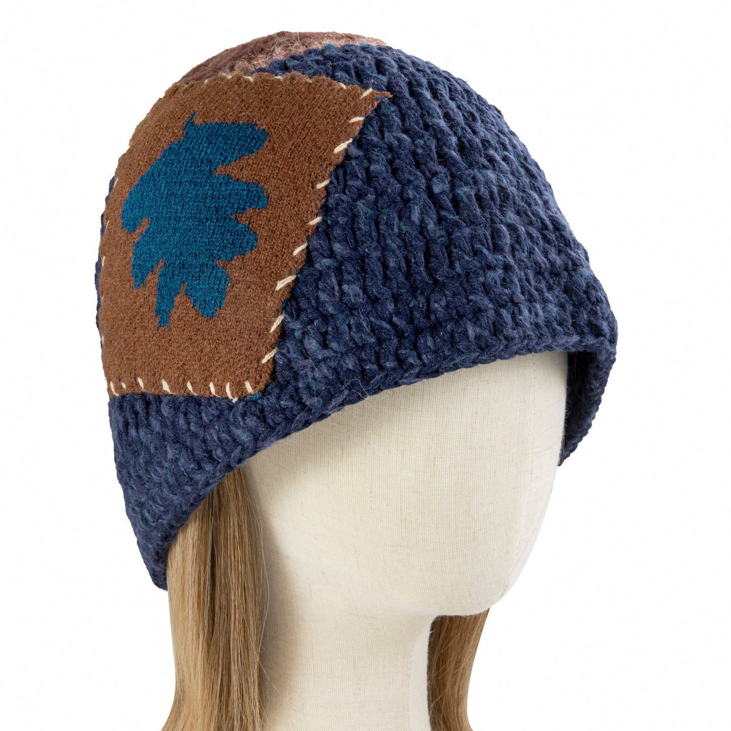 Patchwork Leaf Hat