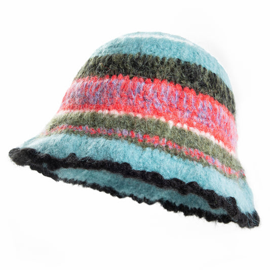 Crochet Knit Bucket Hat