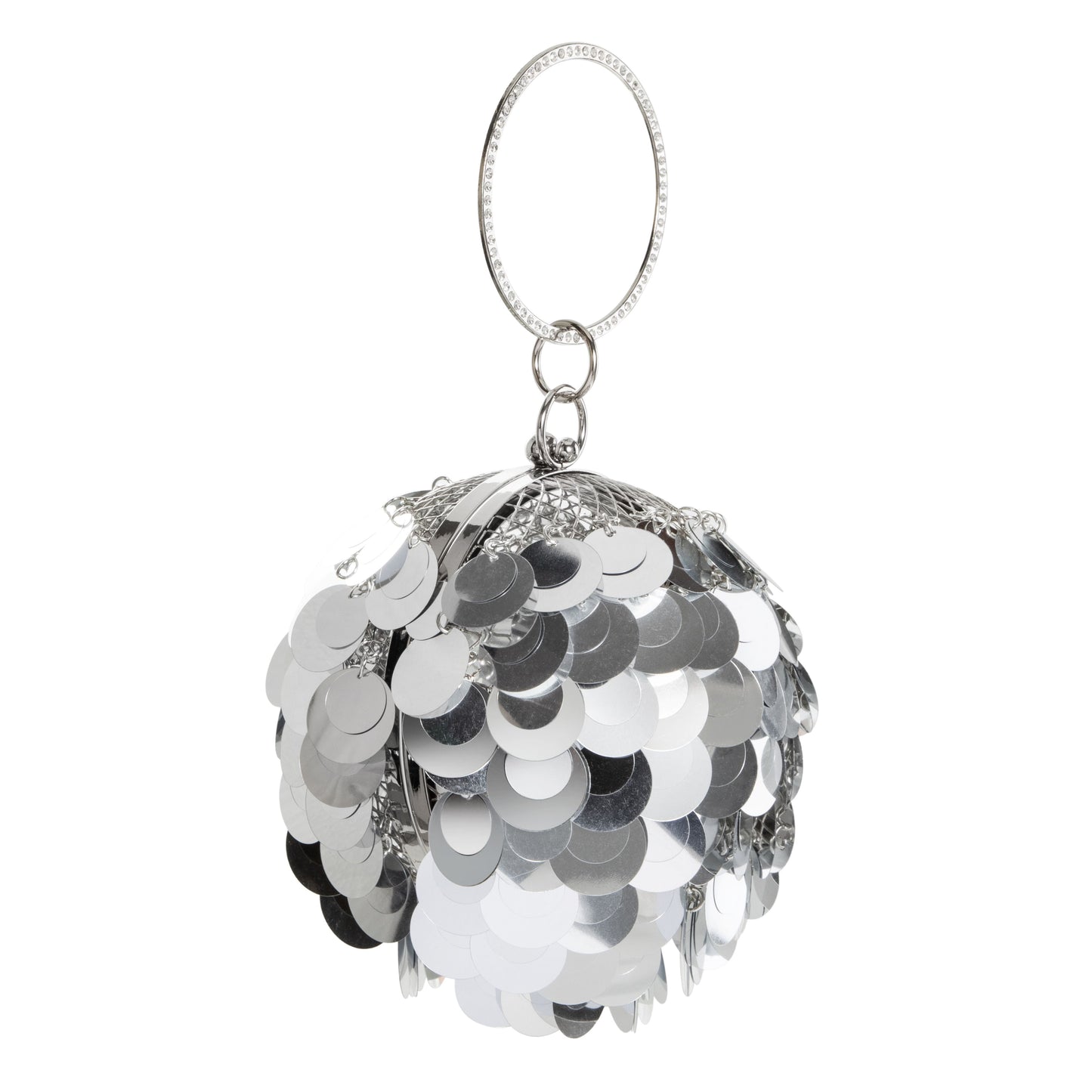 Sparkling Sequin Sphere Clutch