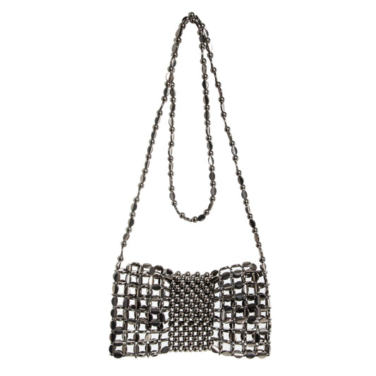 Metallic Sequin Crossbody Bag