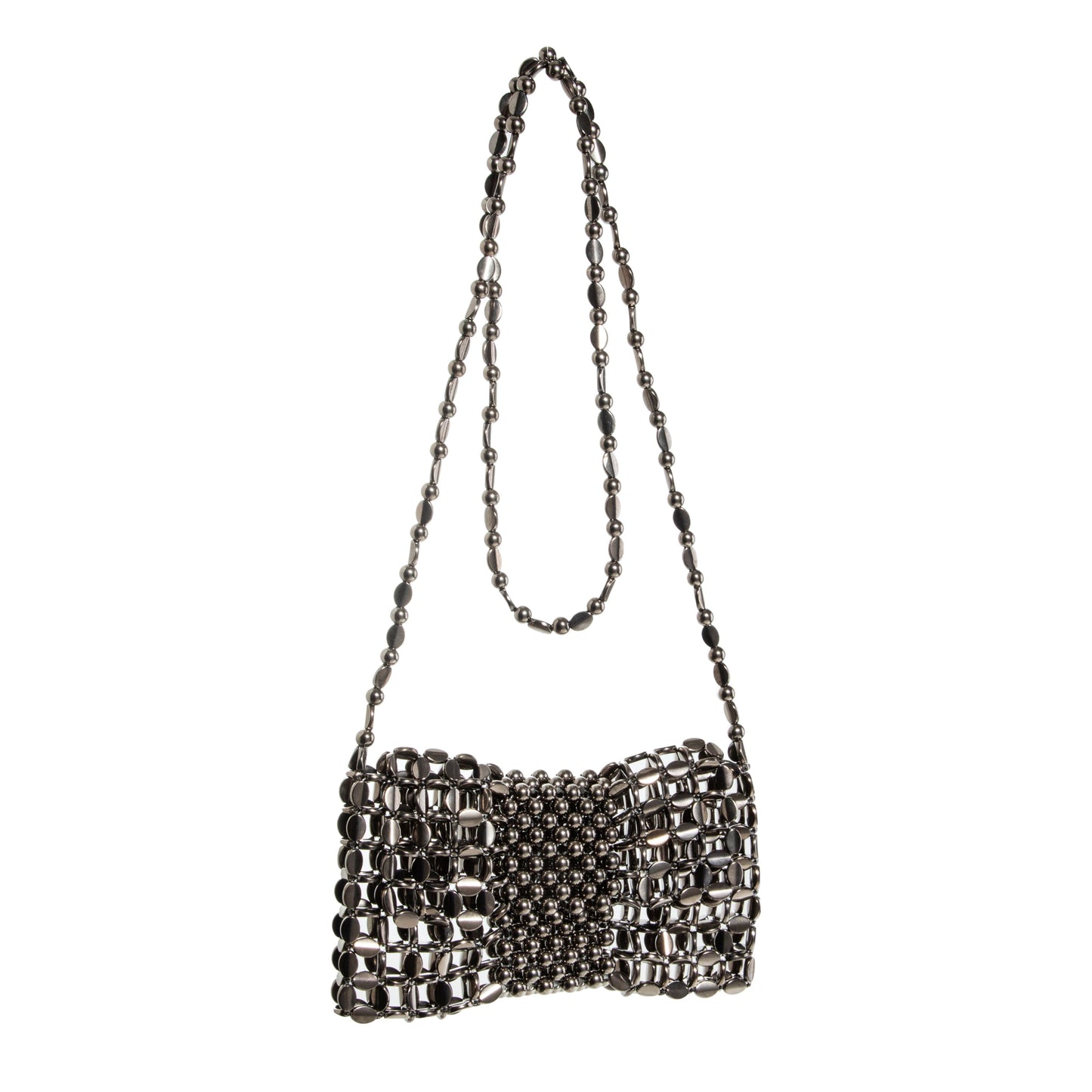 Metallic Sequin Crossbody Bag