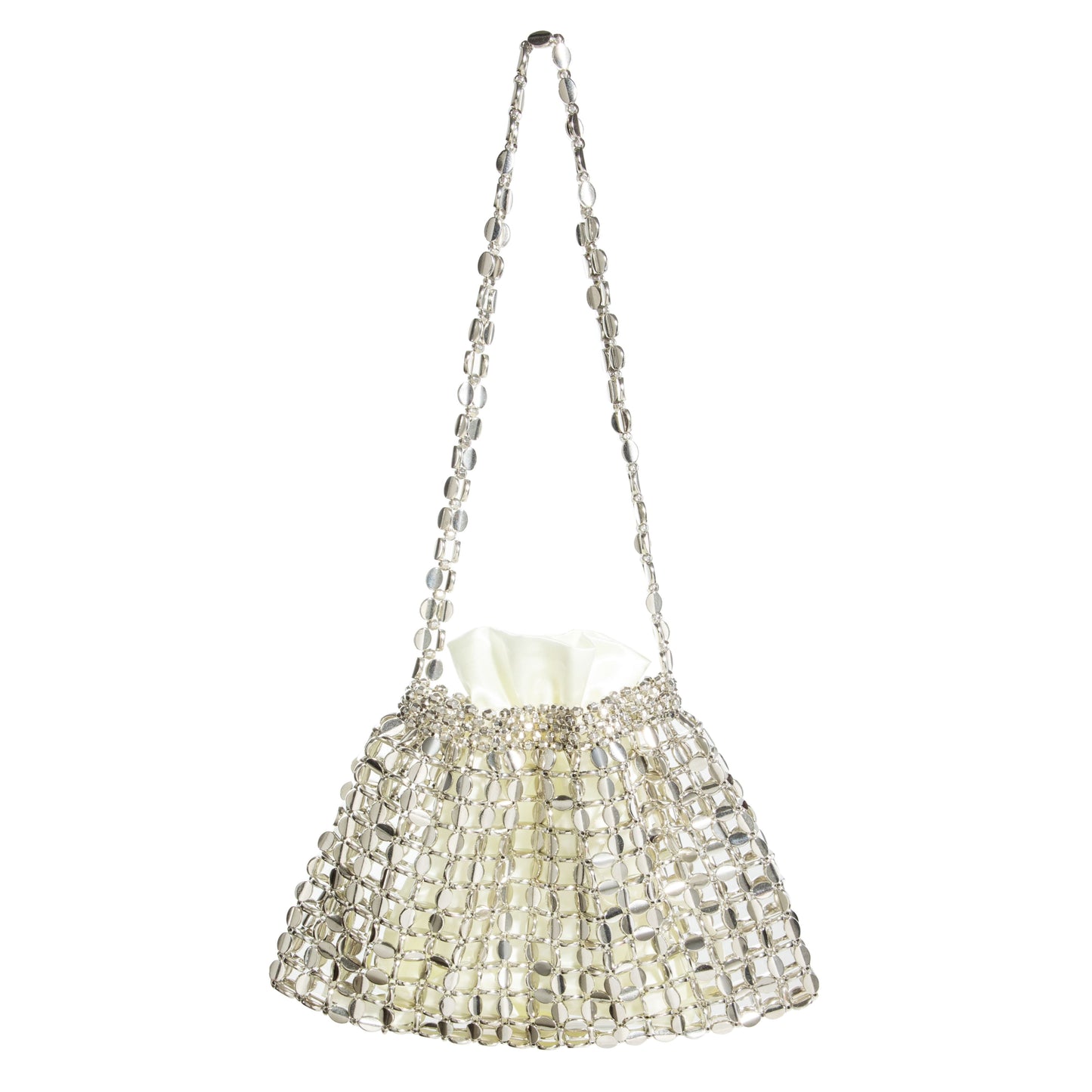 Metallic Sequin Shoulder Bag