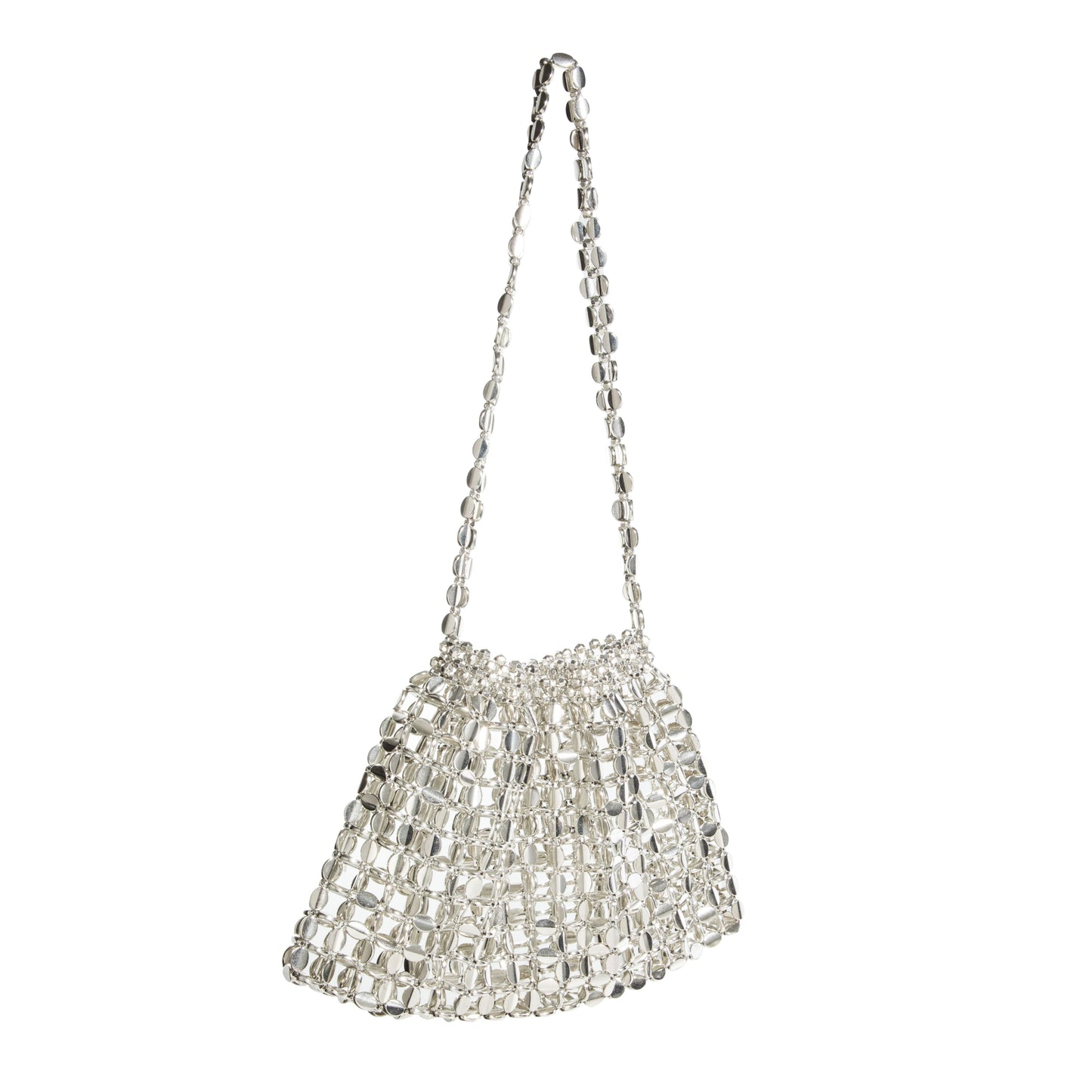 Metallic Sequin Shoulder Bag