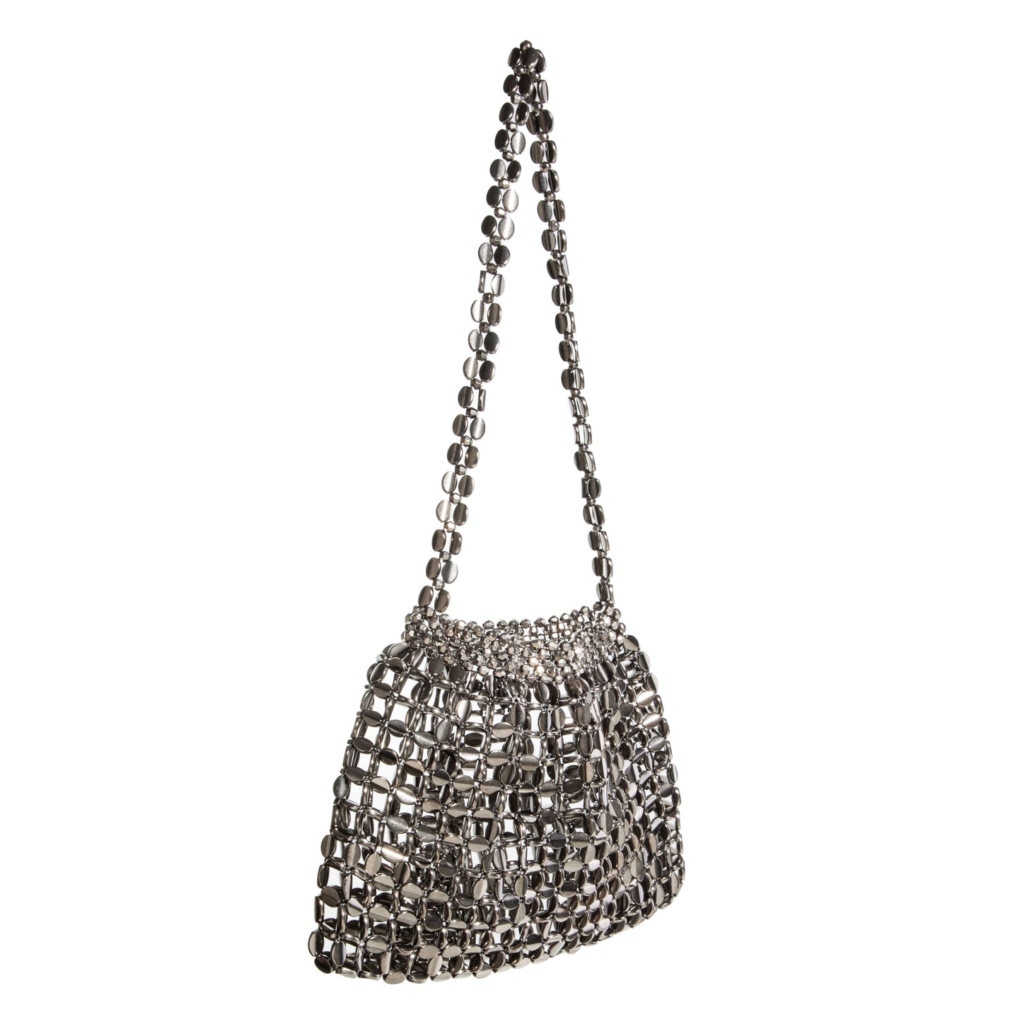 Metallic Sequin Shoulder Bag