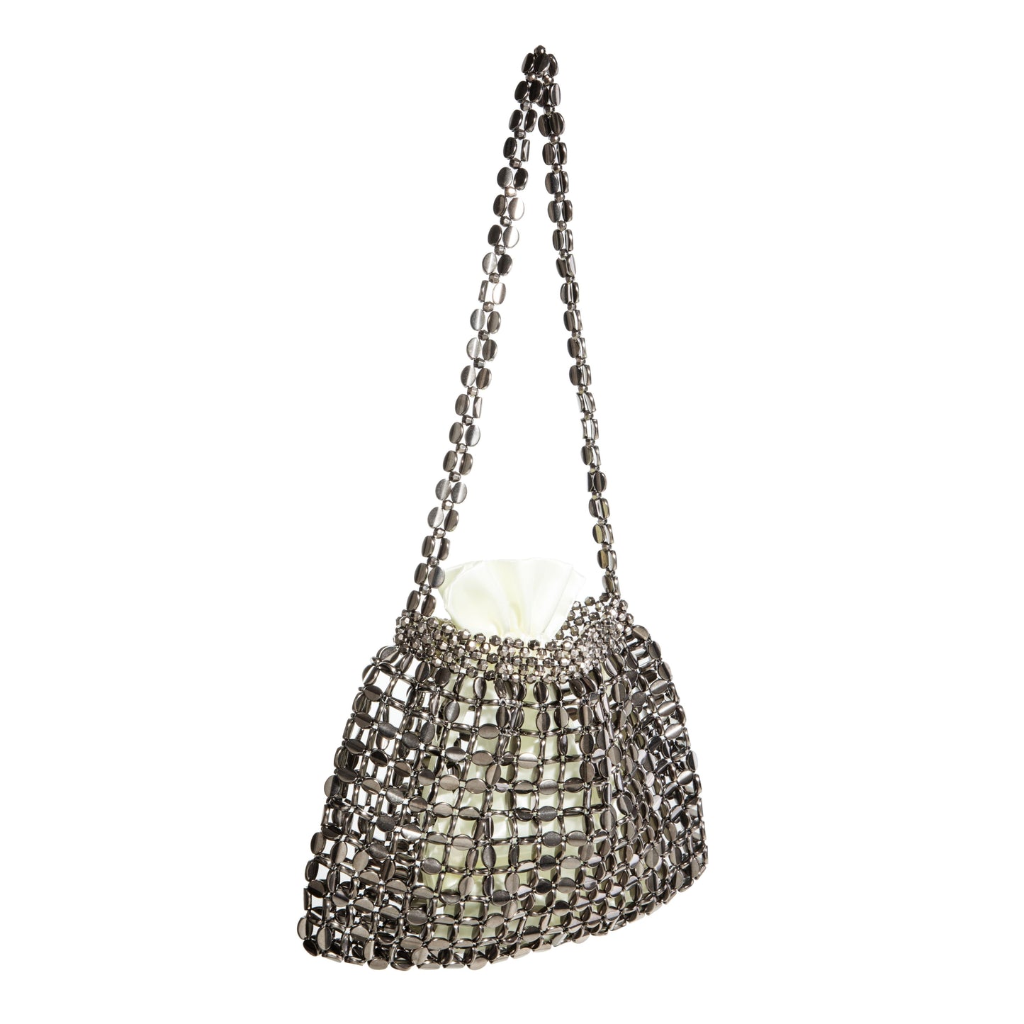 Metallic Sequin Shoulder Bag