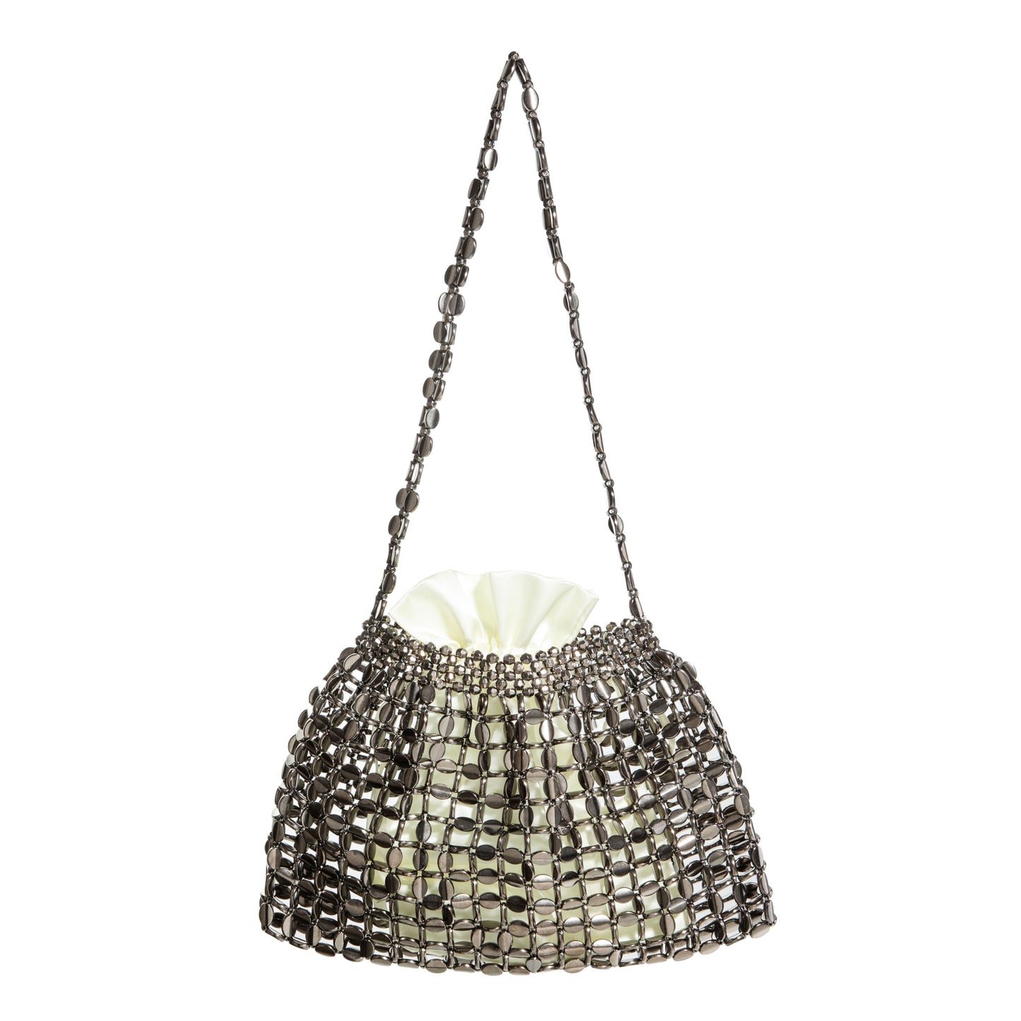 Metallic Sequin Shoulder Bag