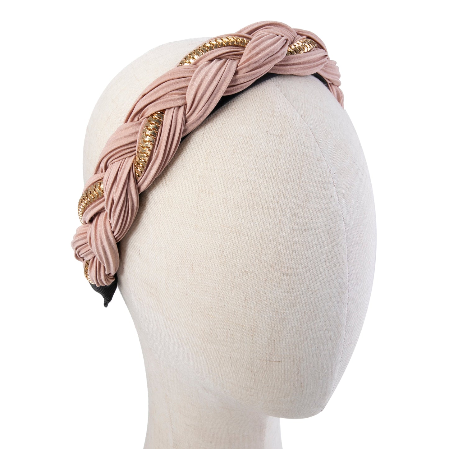 Silk Gold Chain Headband