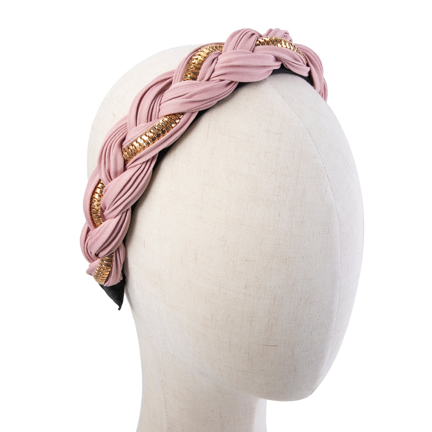 Silk Gold Chain Headband