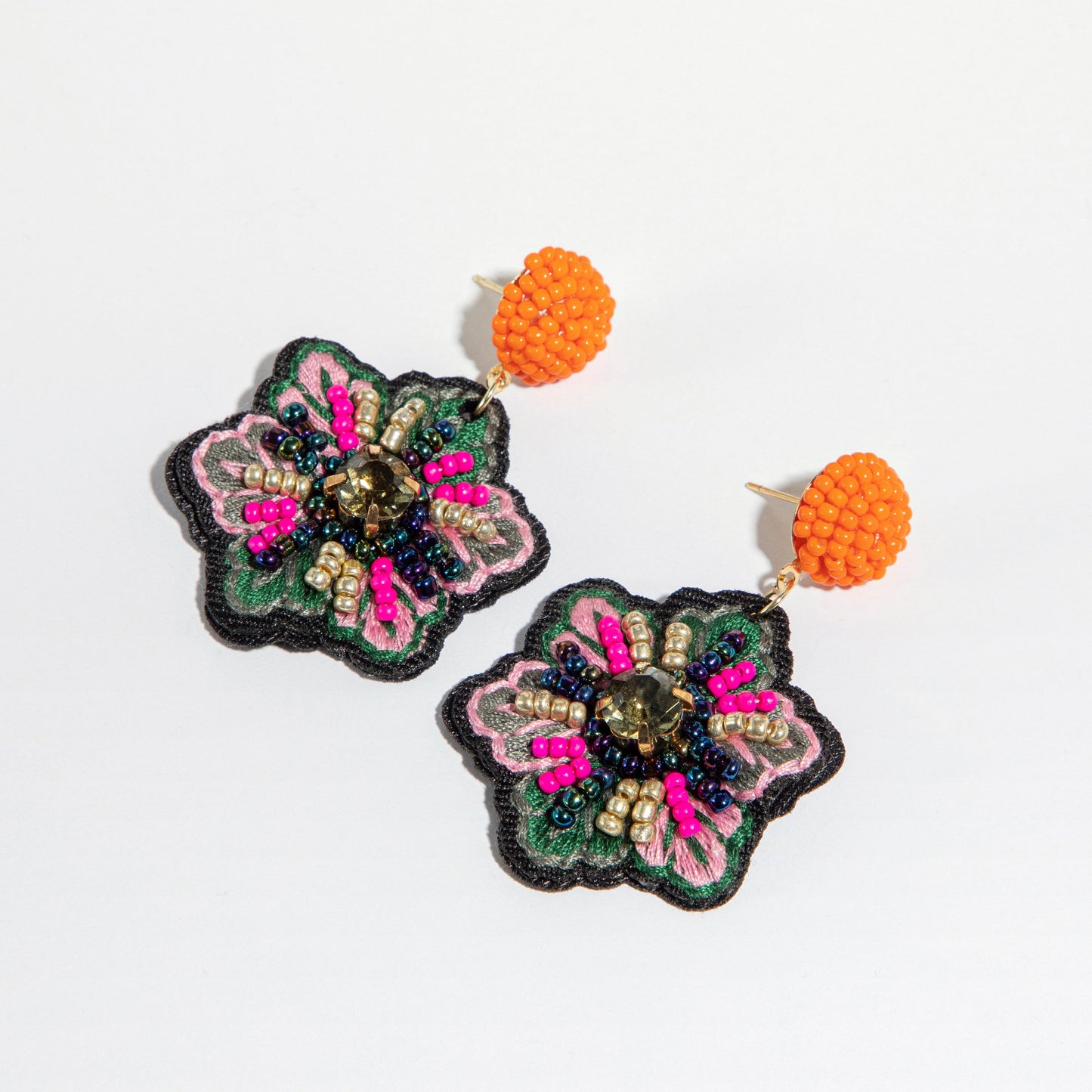 Ethnic Flower Pendant