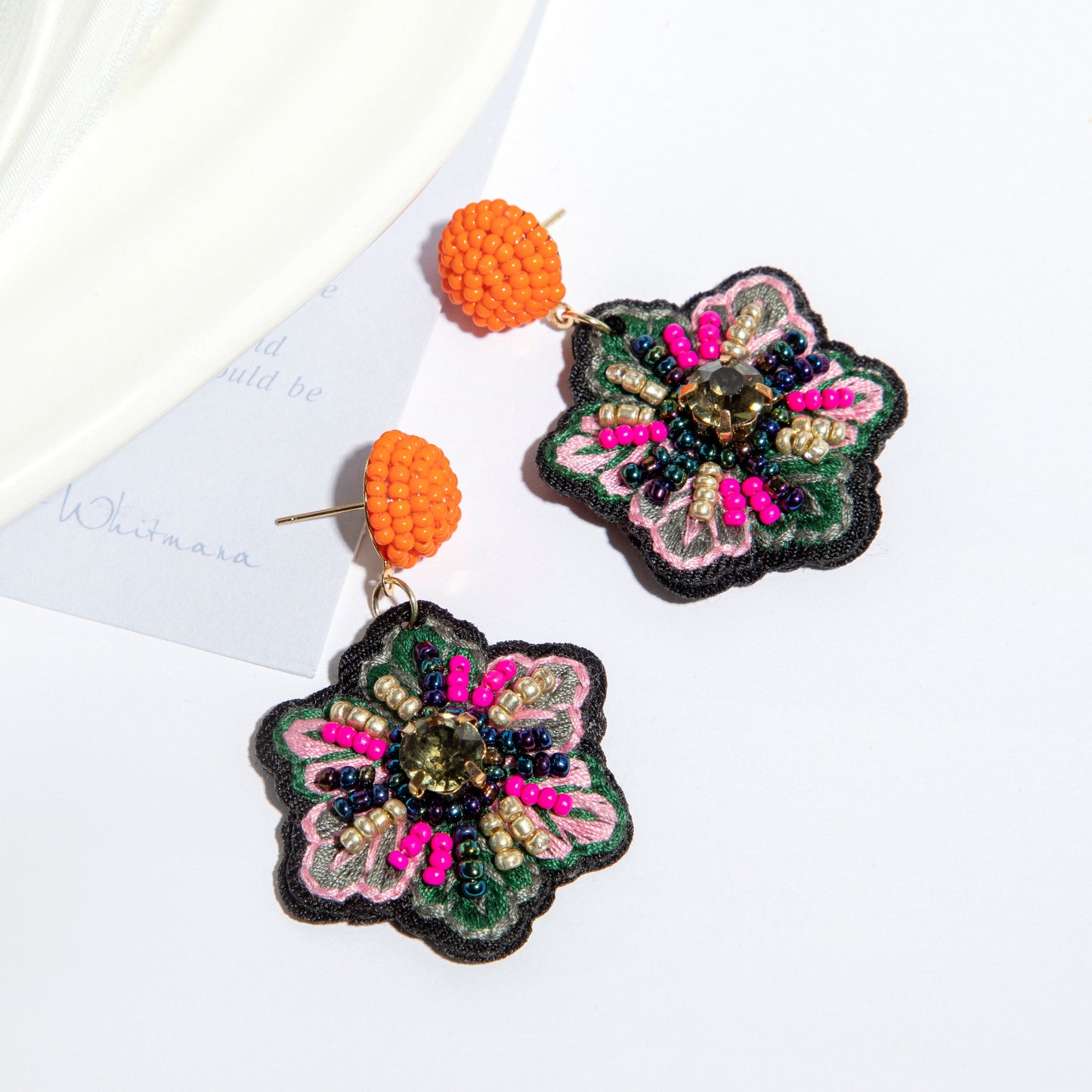 Ethnic Flower Pendant