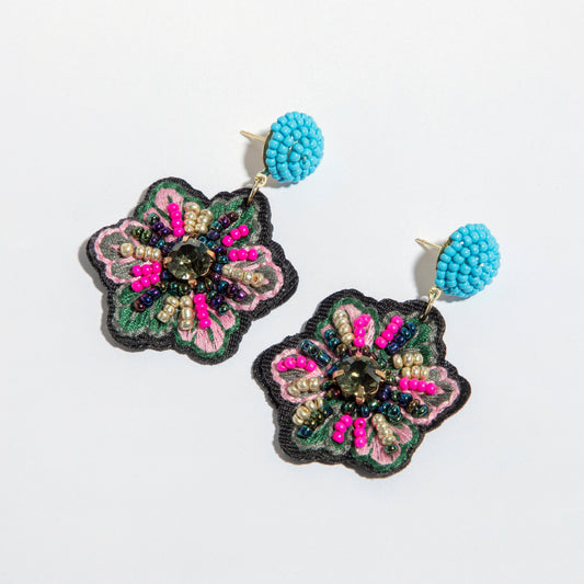 Ethnic Flower Pendant