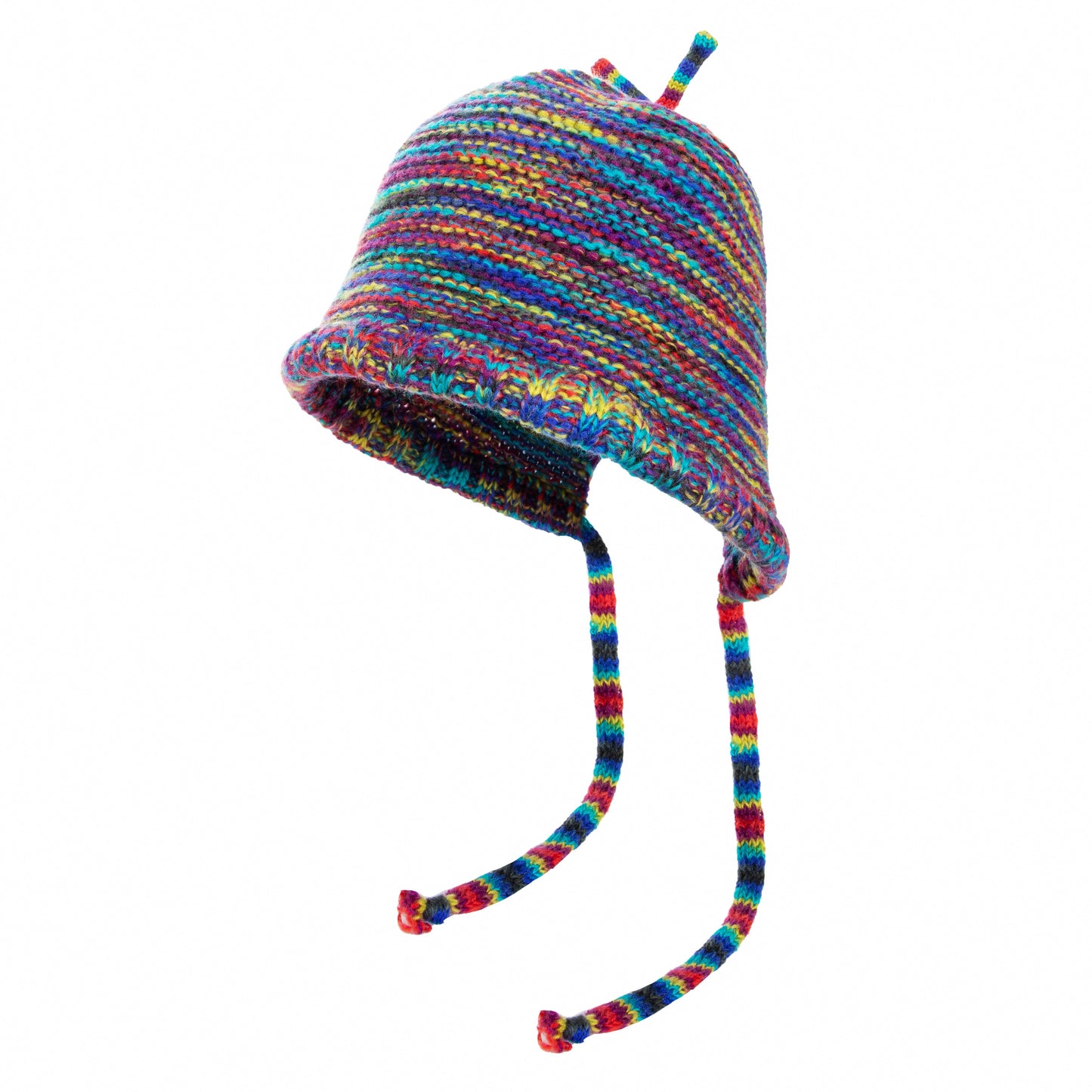 Knitted Braided Tie Hat