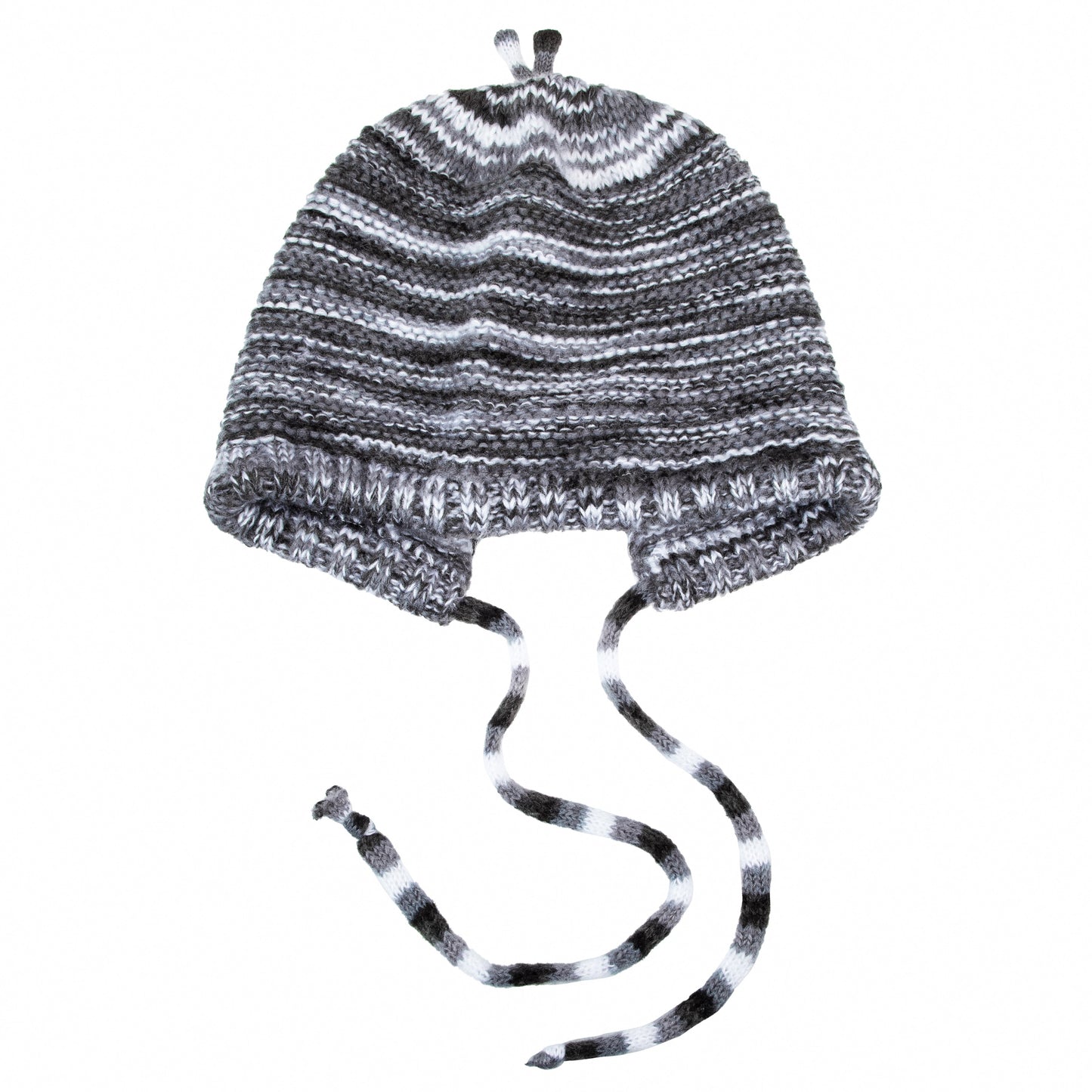 Knitted Braided Tie Hat