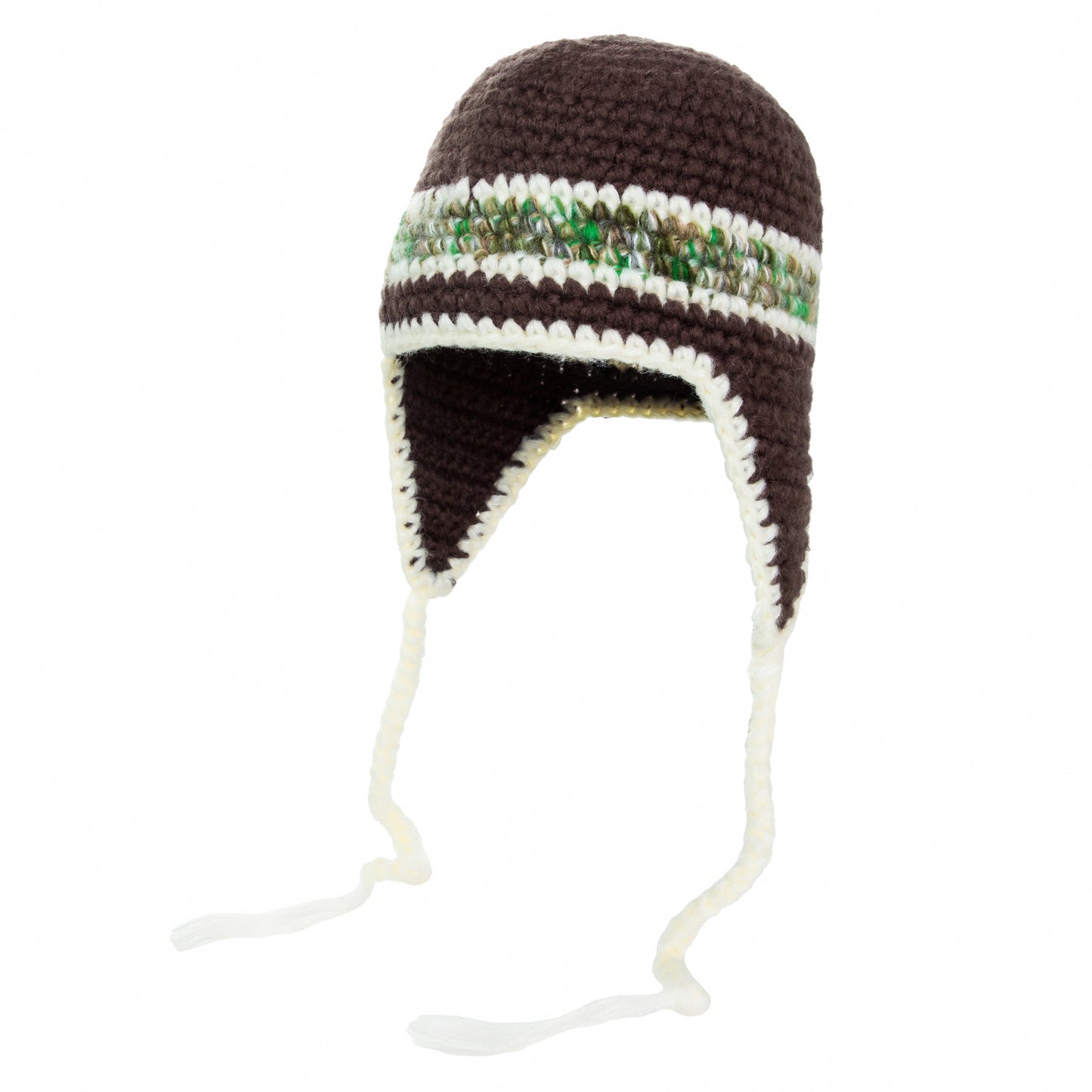 Knitted Braided Tie Hat