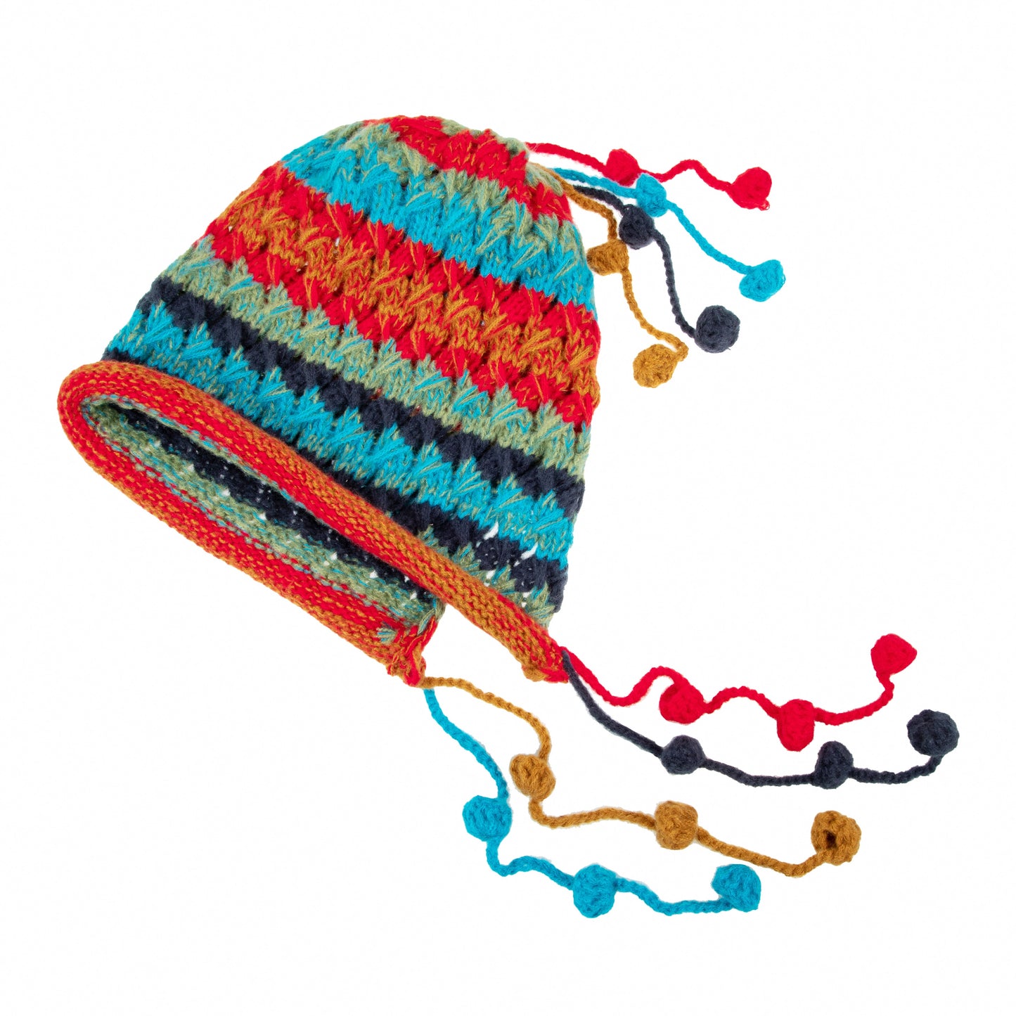 Earflap Hat with Tie