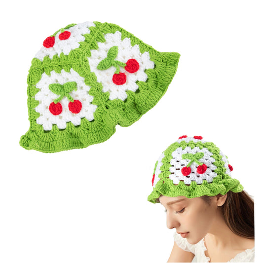 Cherry Green Hat