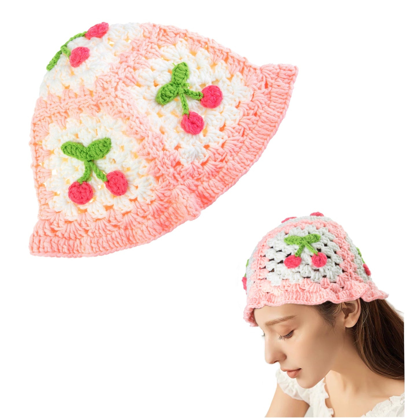 Cherry Pink Hat