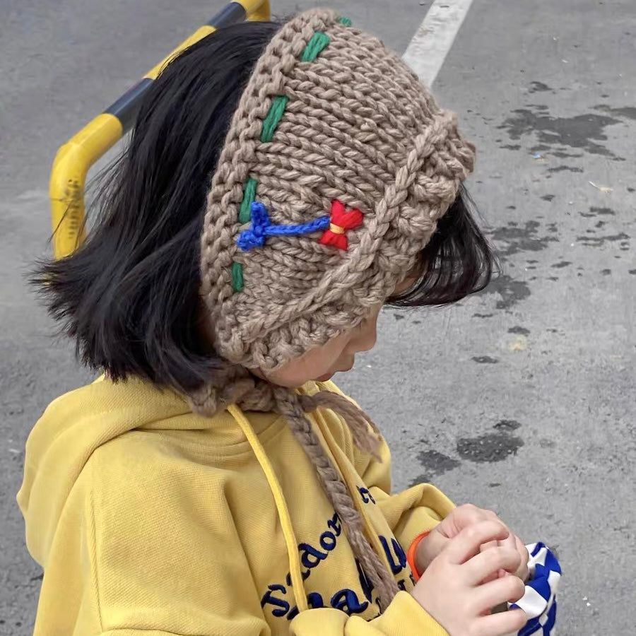 Floral Khaki Headscarf