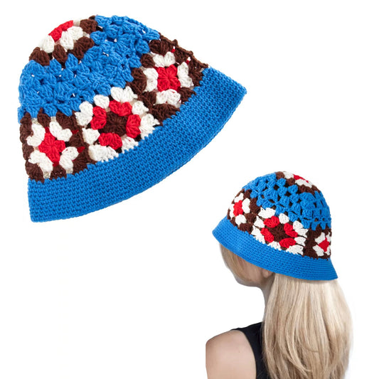 Crochet Hat Blue