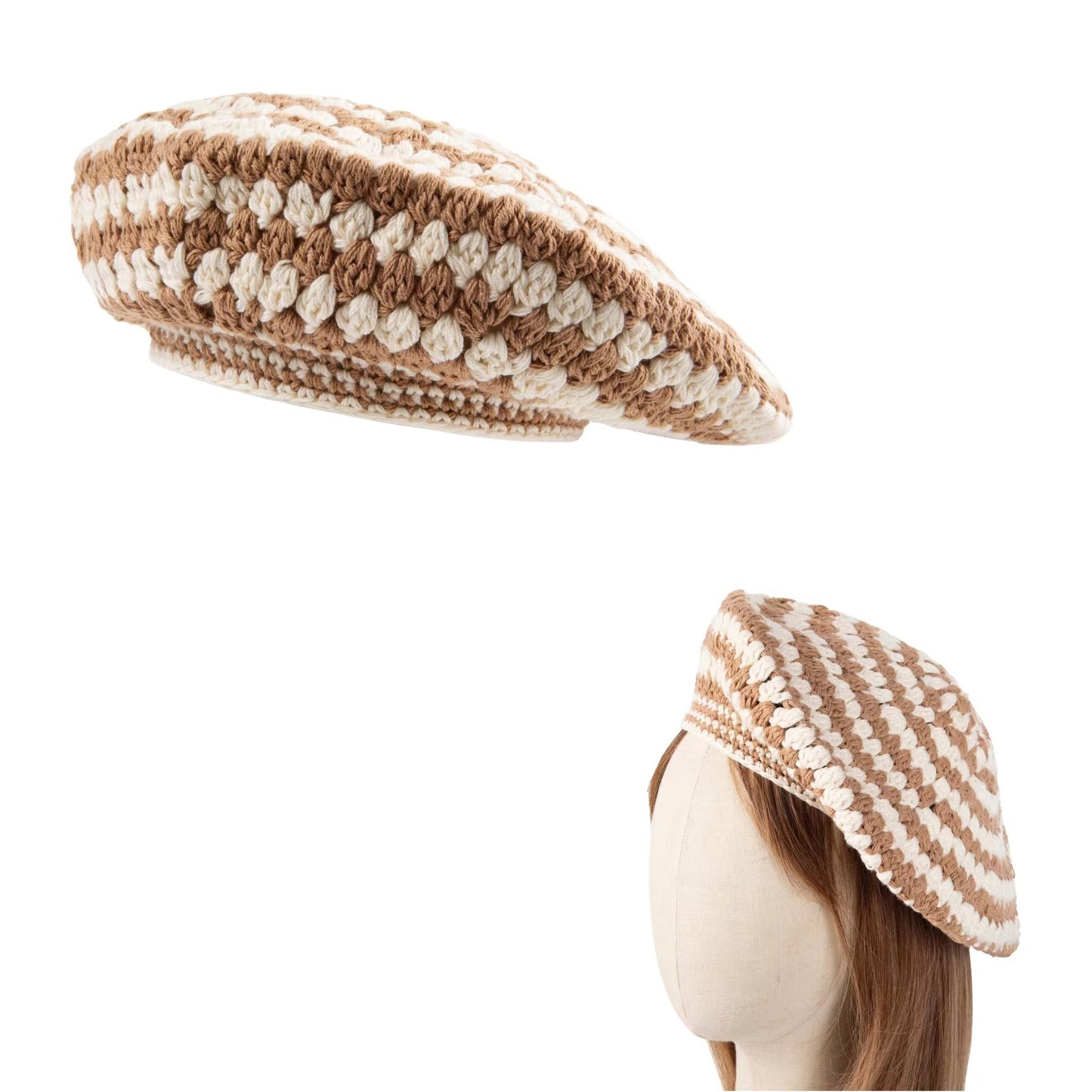 Khali Striped Beret