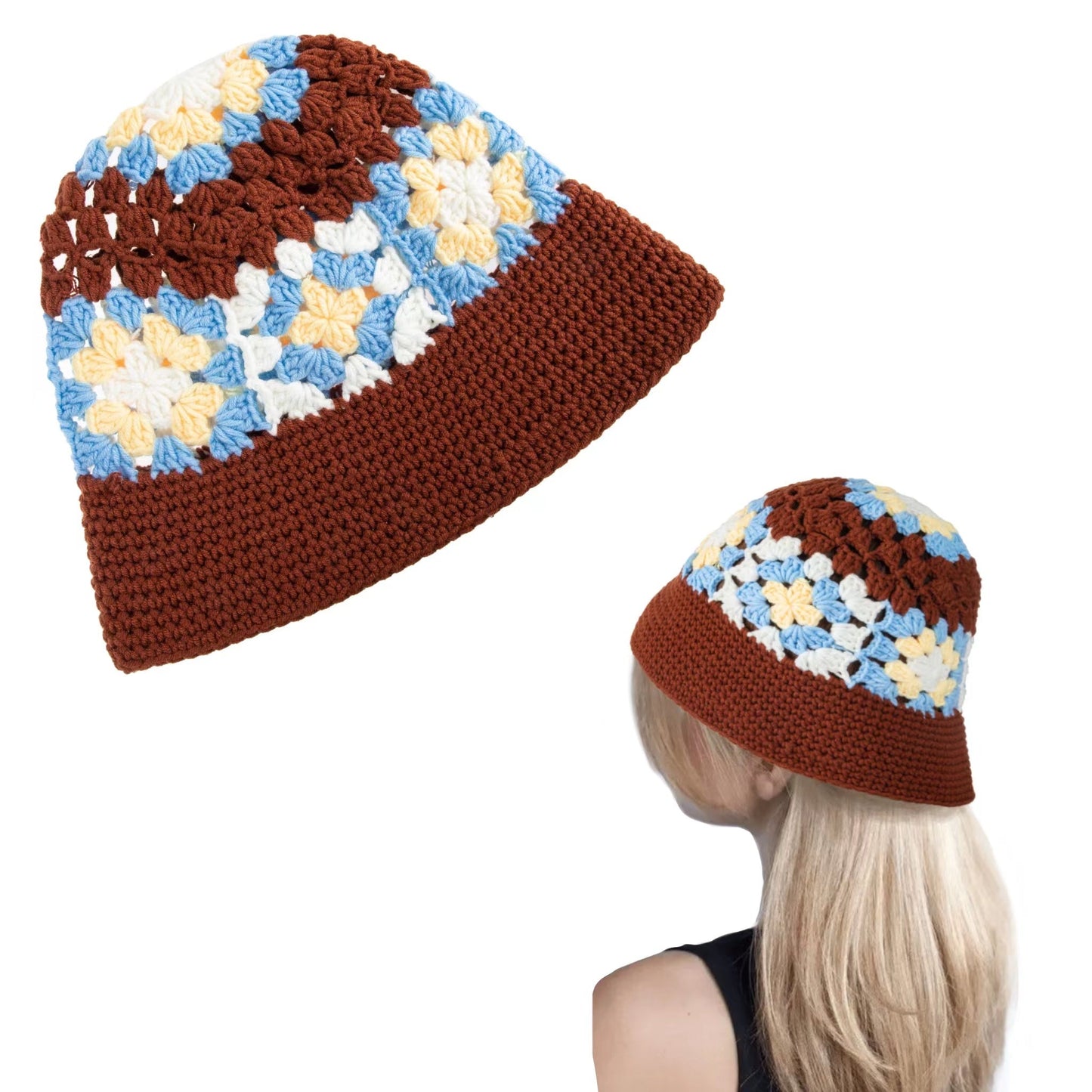 Crochet Hat Khaki