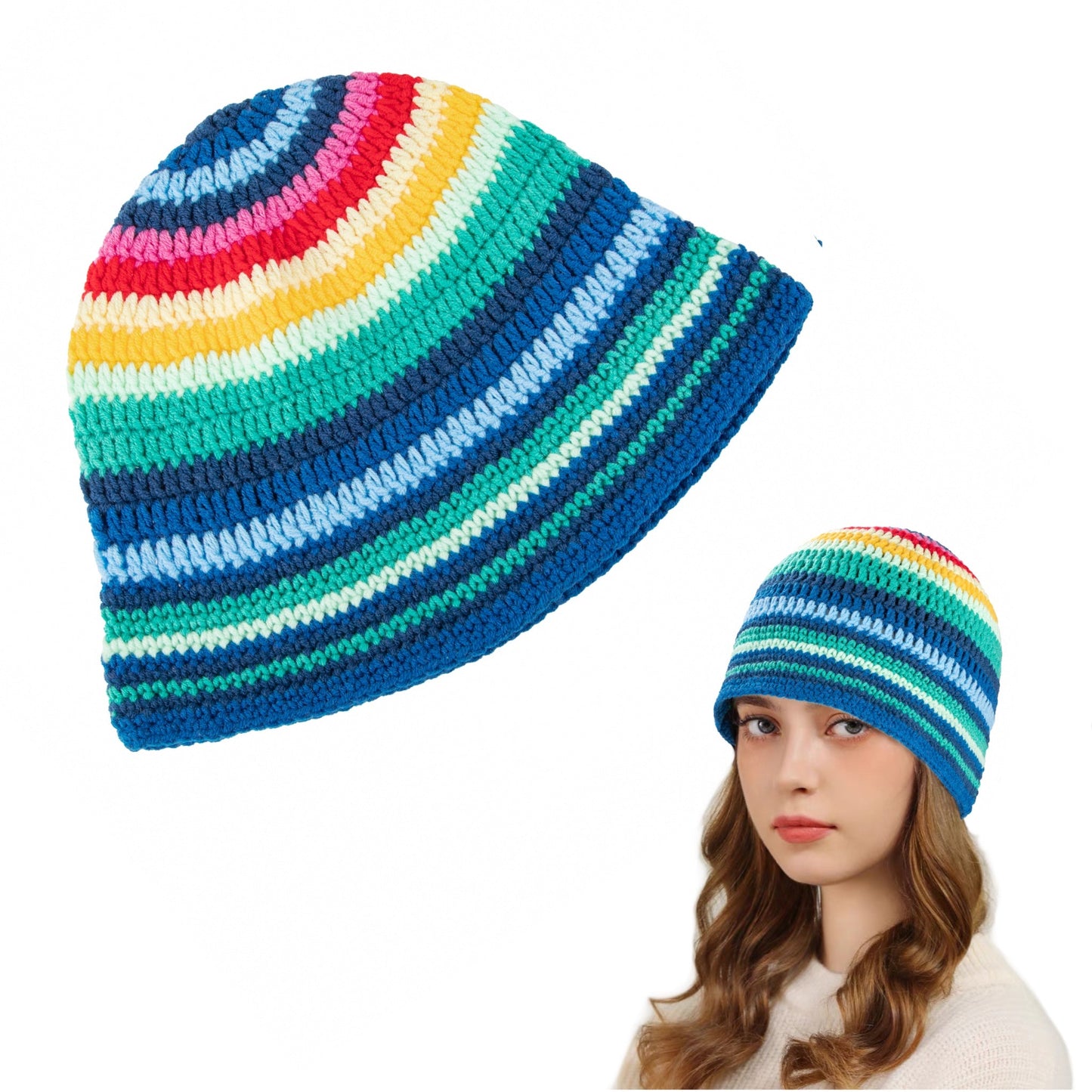 Striped Bucket Hat