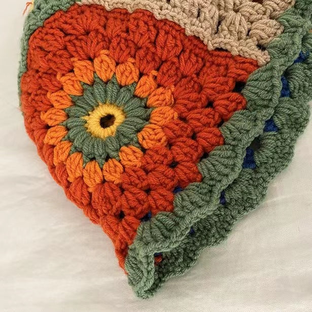 Floral Crochet Hat